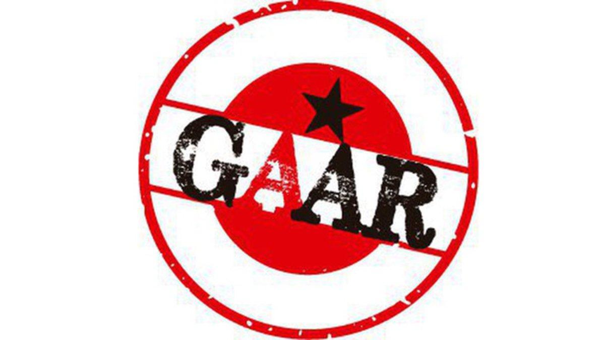 Logo de los Grups Autònoms d'Accions Ràpides (GAAR).