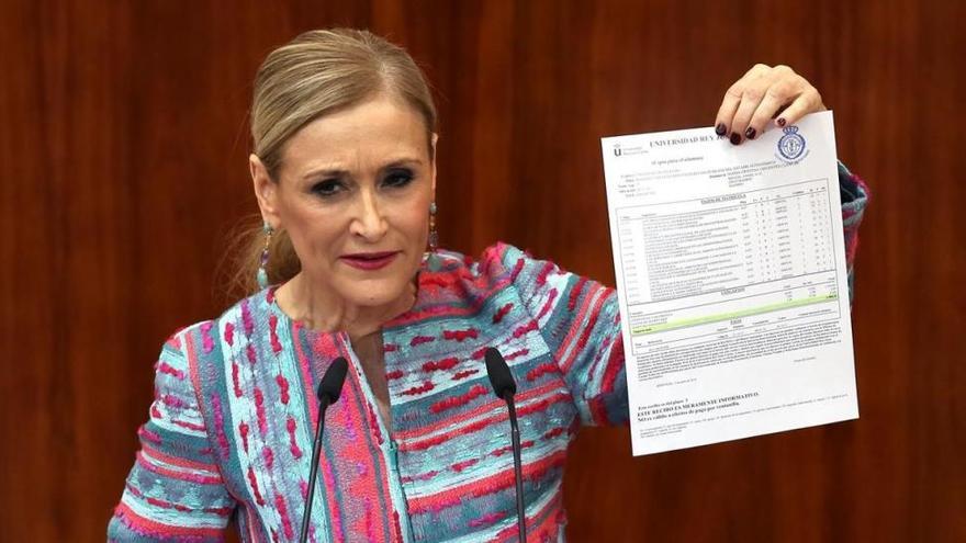 Primera dimisión académica por el &#039;caso Cifuentes&#039;: Laura Nuño abandona el instituto responsable del máster