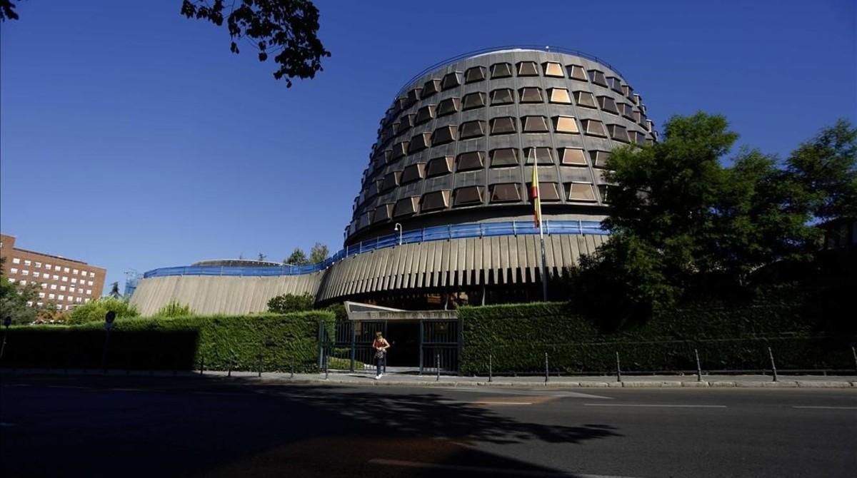 Fachada del Tribunal Constitucional.