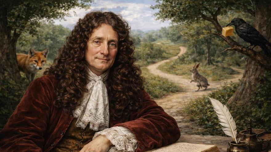 Jean de La Fontaine, fabulista: “A menudo encontramos nuestro destino por los caminos que tomamos para evitarlo"