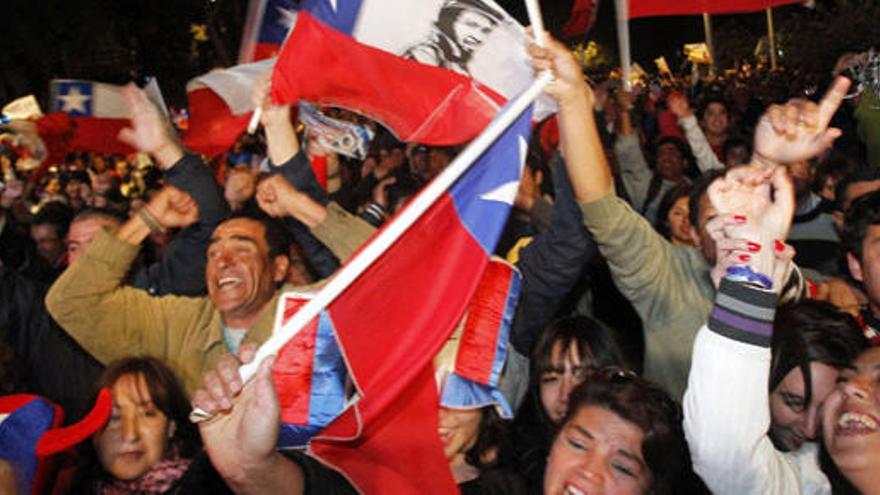 Chile celebra el rescate de los mineros