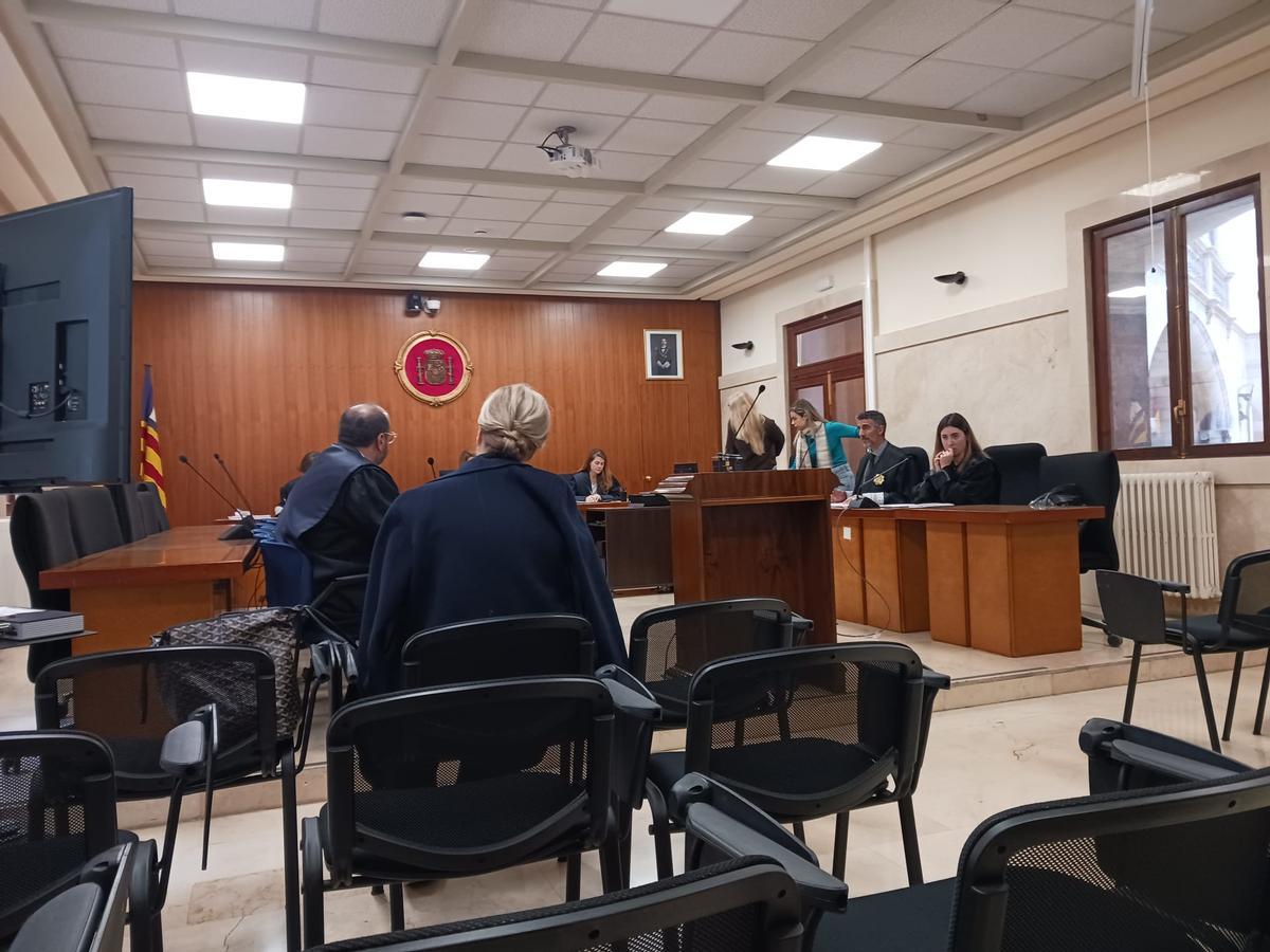 La acusada ha admitido los hechos esta mañana en la Audiencia de Palma.