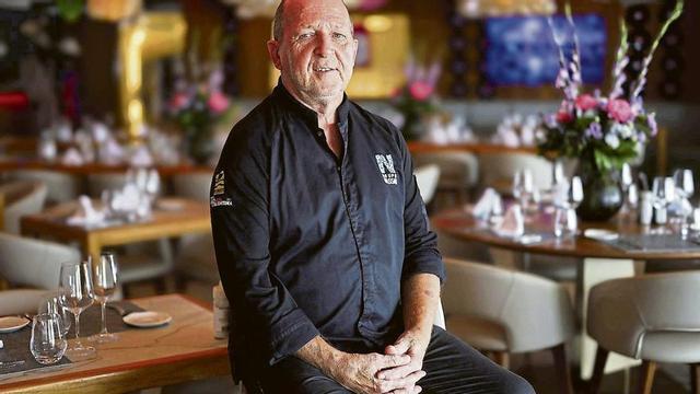 Philippe Ingremeau at Nassau Beach Club, the restaurant that has been his home for the past 18 years. | IMAGES: MARCELO SASTRE