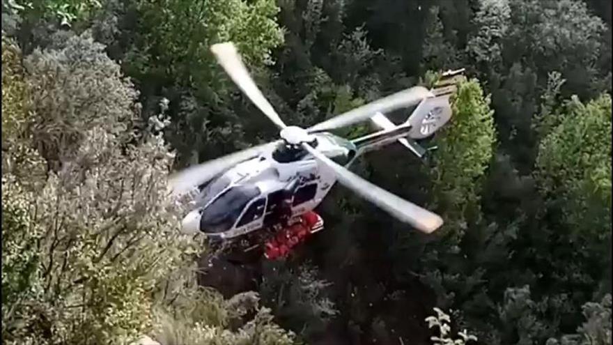 Un barranquista muere tras una caída de 25 metros haciendo rápel