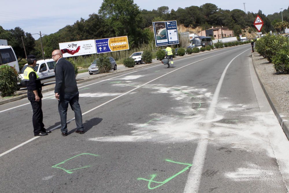 Accident mortal a Blanes