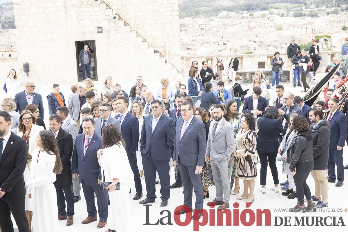 Coronación de los Reyes Cristianos y bendición de banderas del Bando Cristiano en Caravaca