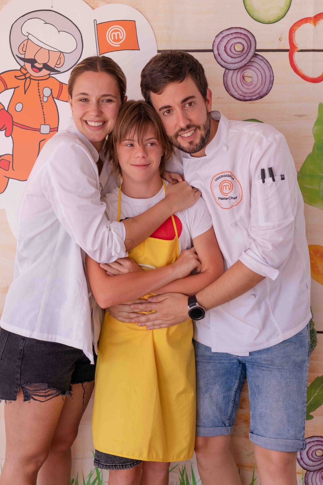 GALERÍA | Campamentos MasterChef con Aurelia, Garrote y alimentos de Zamora