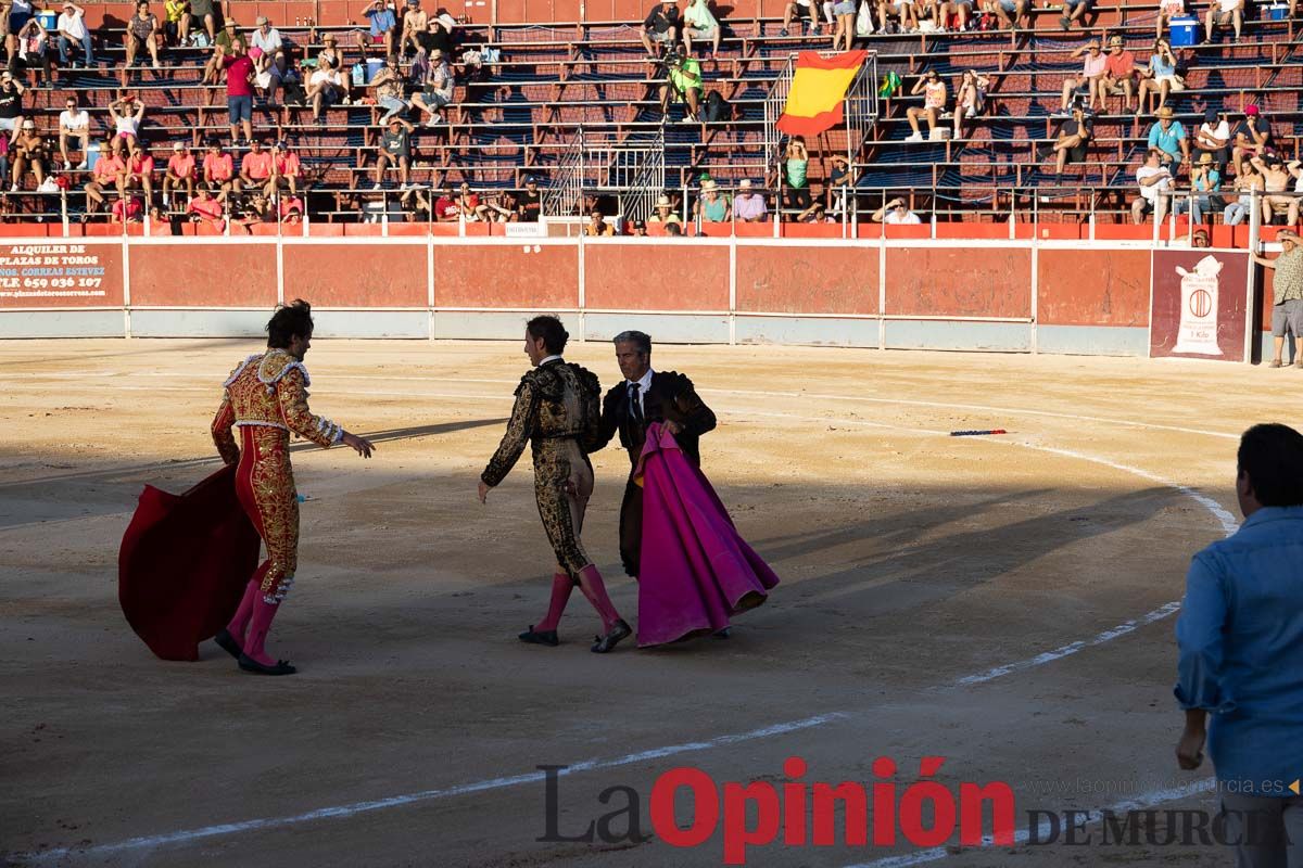 Segunda novillada de la Feria del Arroz en Calasparra (José Rojo, Pedro Gallego y Diego García)