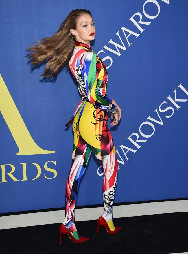 El look más arty de Gigi Hadid