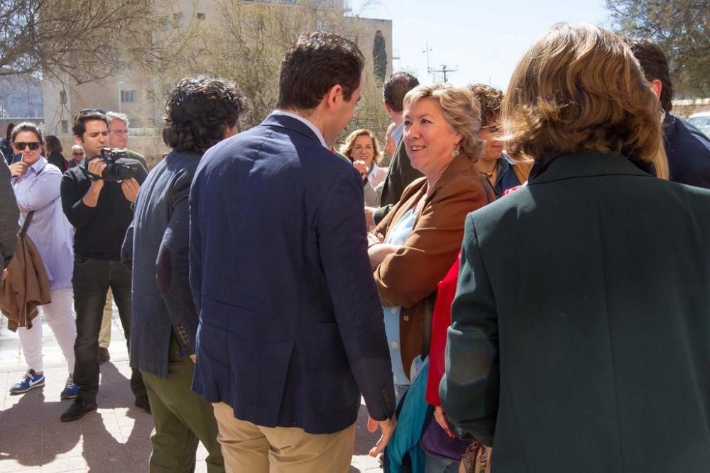 Acto de presentación de Noelia Arroyo como candidata a la alcaldía de Cartagena