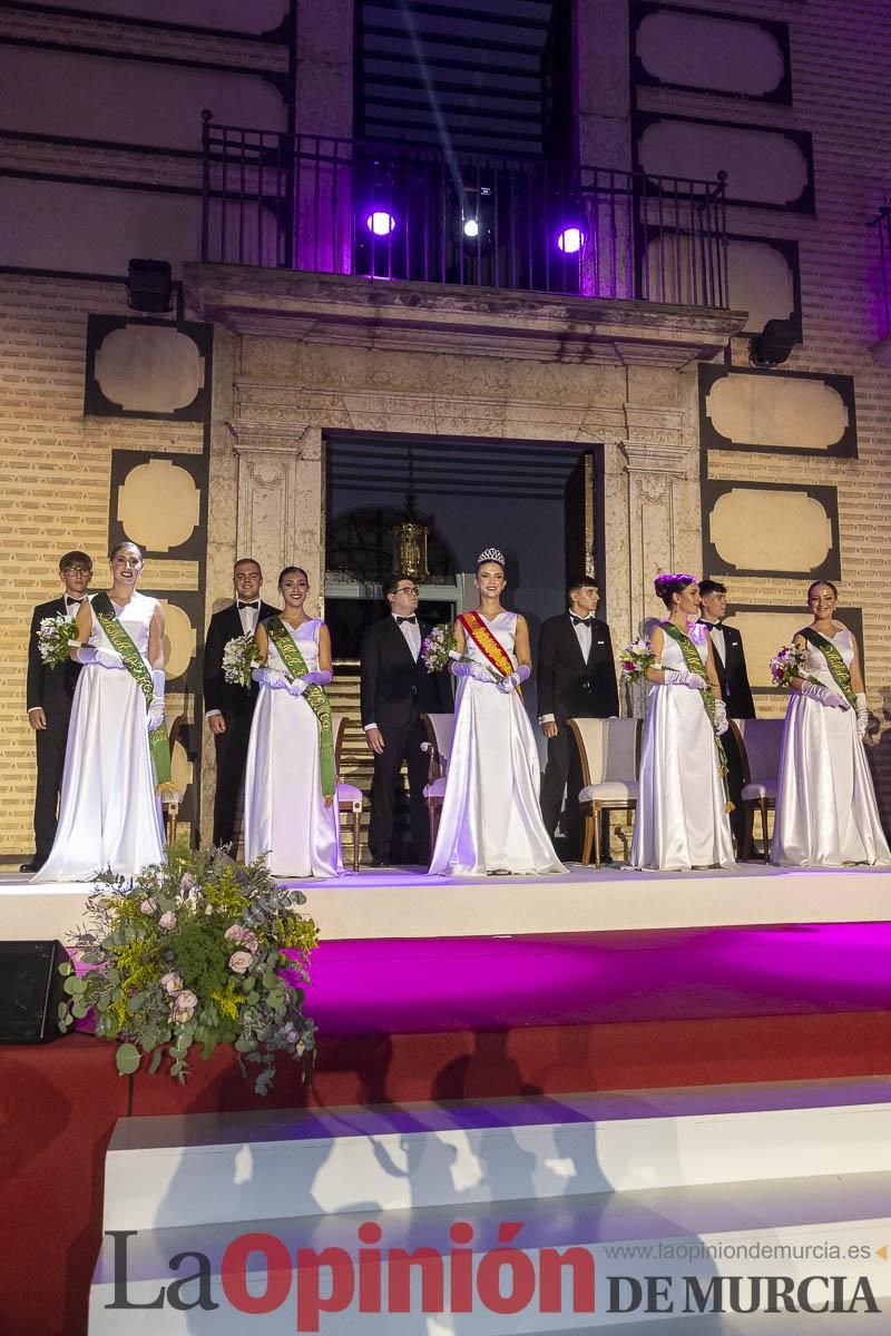 Así se ha vivido el pregón y la coronación de la reina de las Fiestas de Cehegín