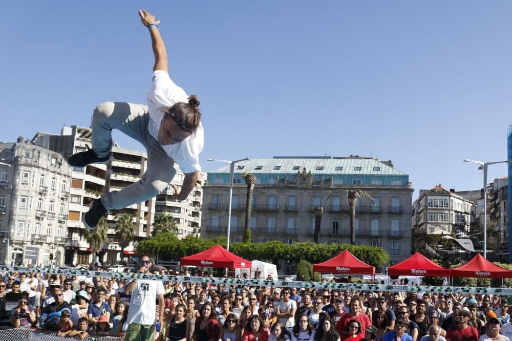 El cierre del Vigo Street Stunts desafía la gravedad