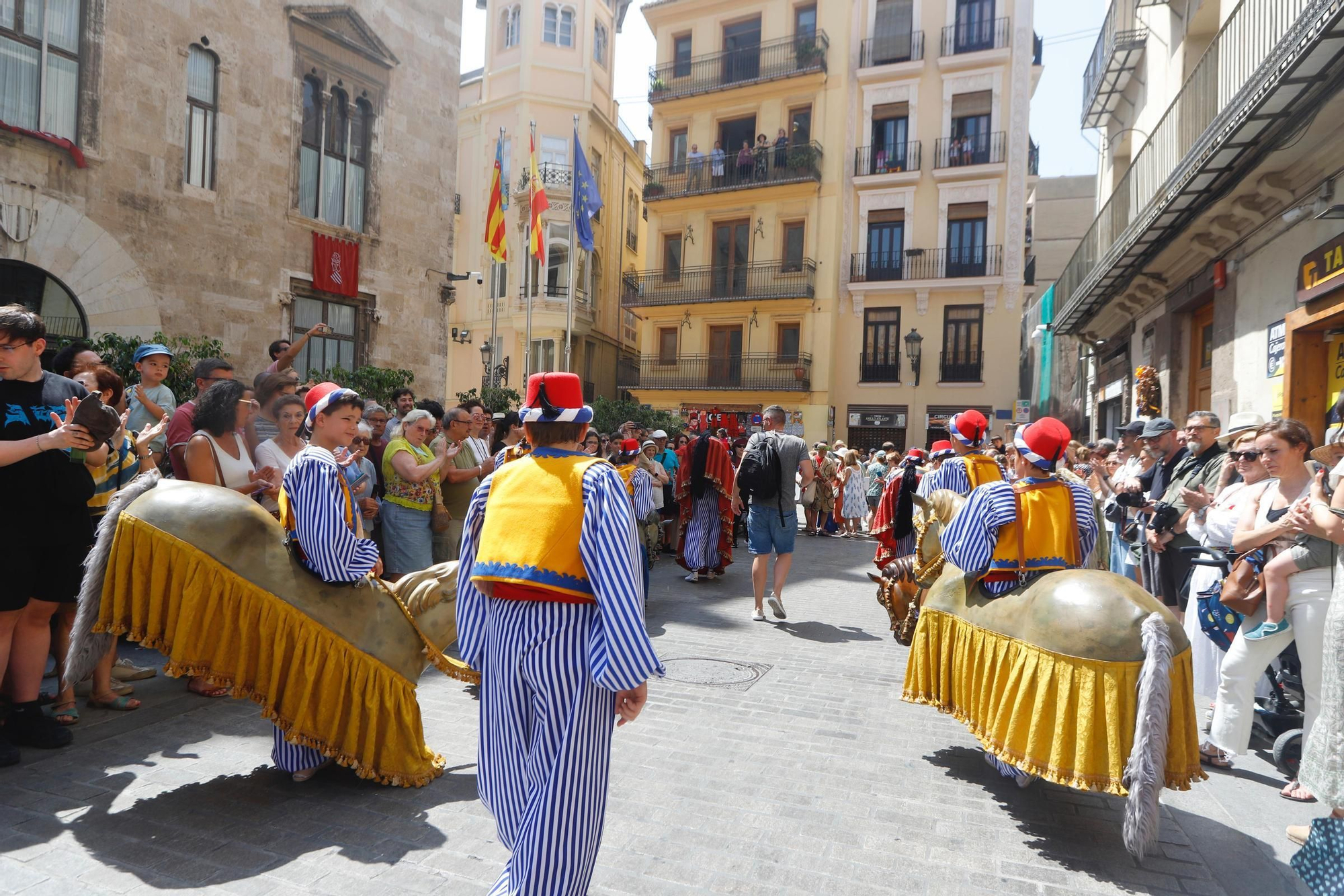 La cabalgata del Convite del Corpus, en imágenes