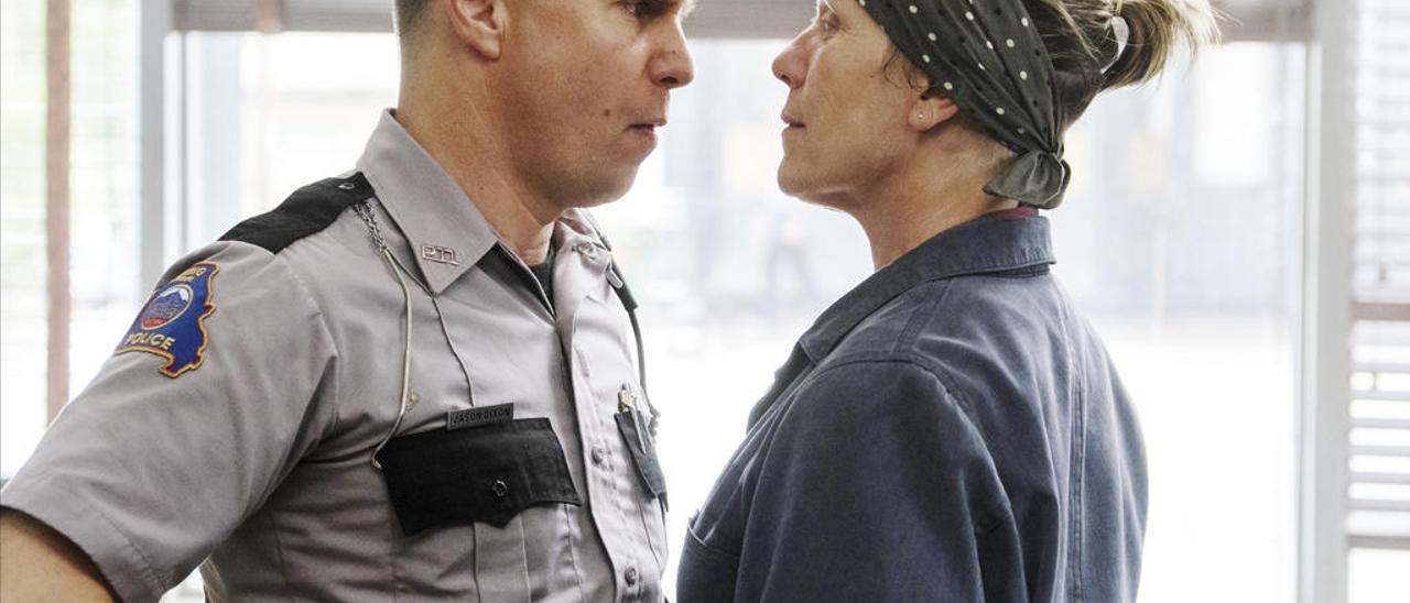 Sam Rockwell y Frances McDormand. / Fox