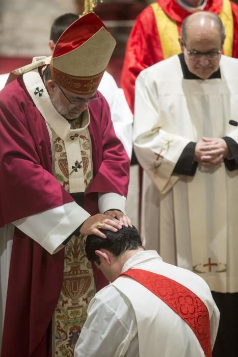 Ordenación de nuevos sacerdotes en la Catedral