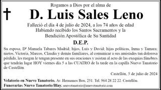 D. Luis Sales Leno