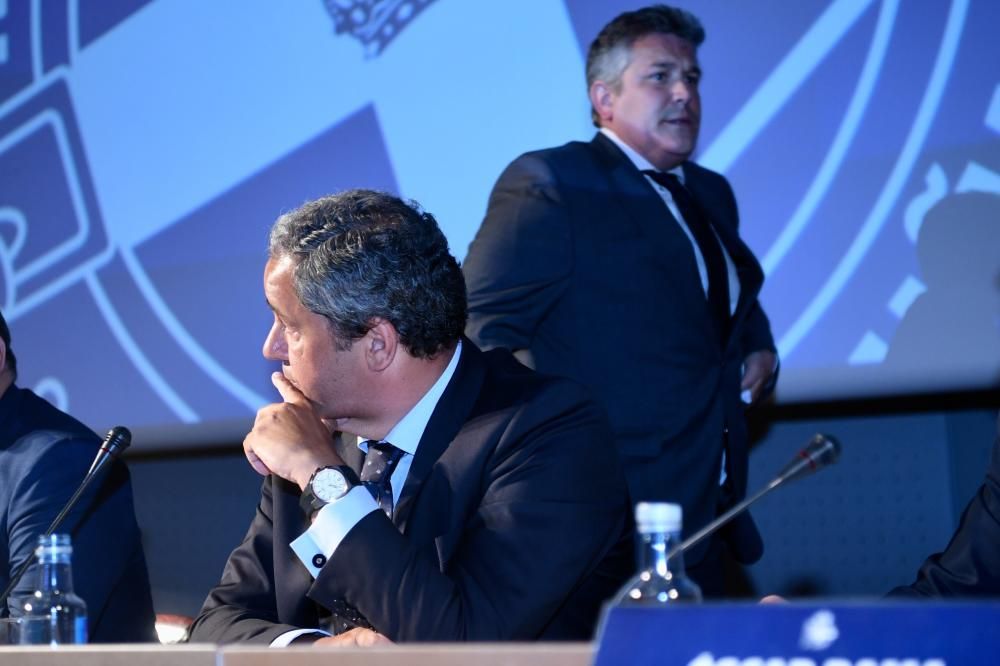 Tino Fernández, reelegido presidente del Deportivo