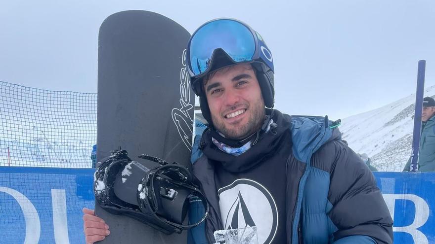 Ángel, el ‘snowboarder’ paralímpico que necesita una prótesis para seguir soñando