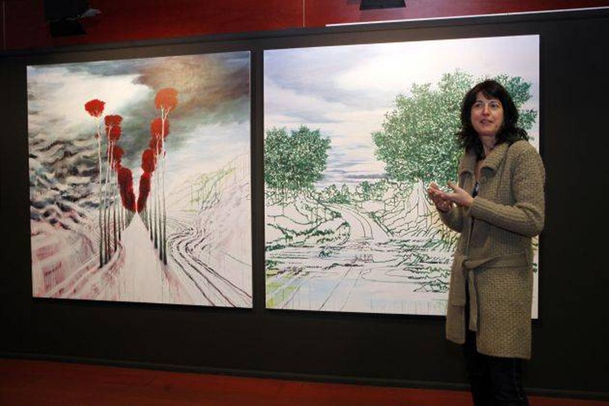 Artistas extranjeros residentes en Aragón exponen sus creaciones