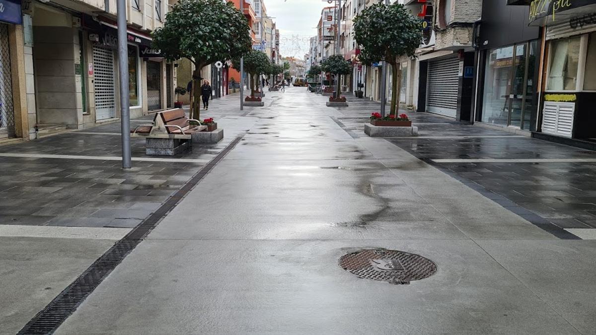 La calle Castelao es una de las que se verán afectadas.