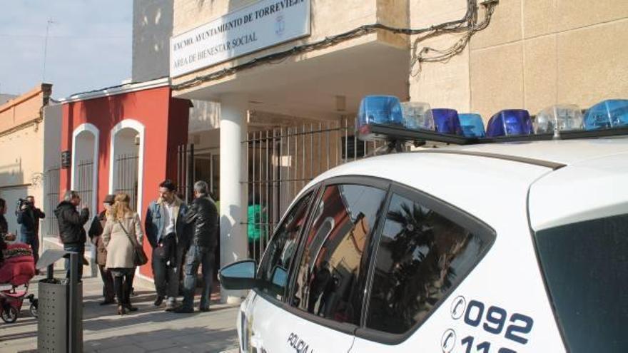 Imagen de una intervención de la Policía Local de Torrevieja.