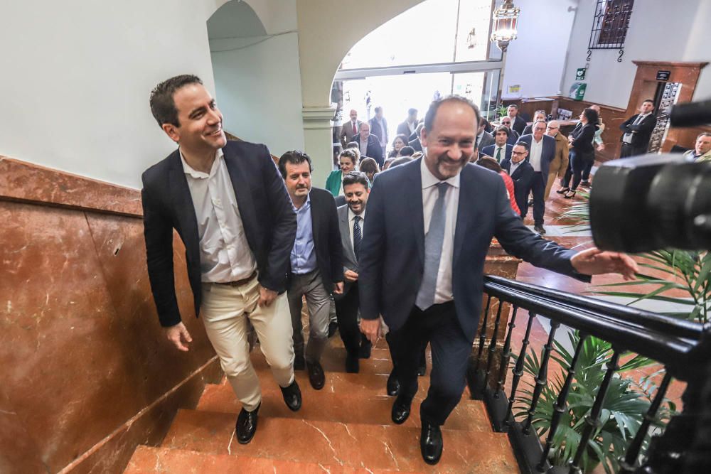 Visita del secretario general del PP nacional, Teodoro García Egea a Orihuela