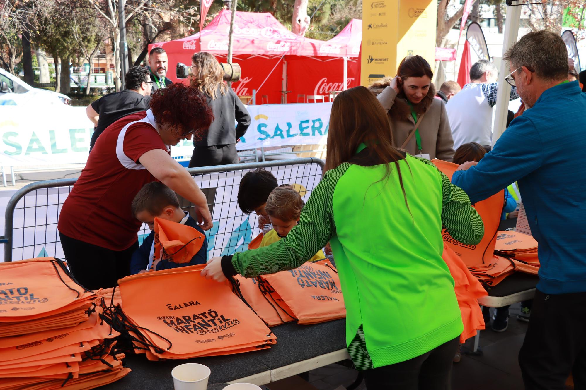 Las mejores imágenes de la maratón infantil en Castelló