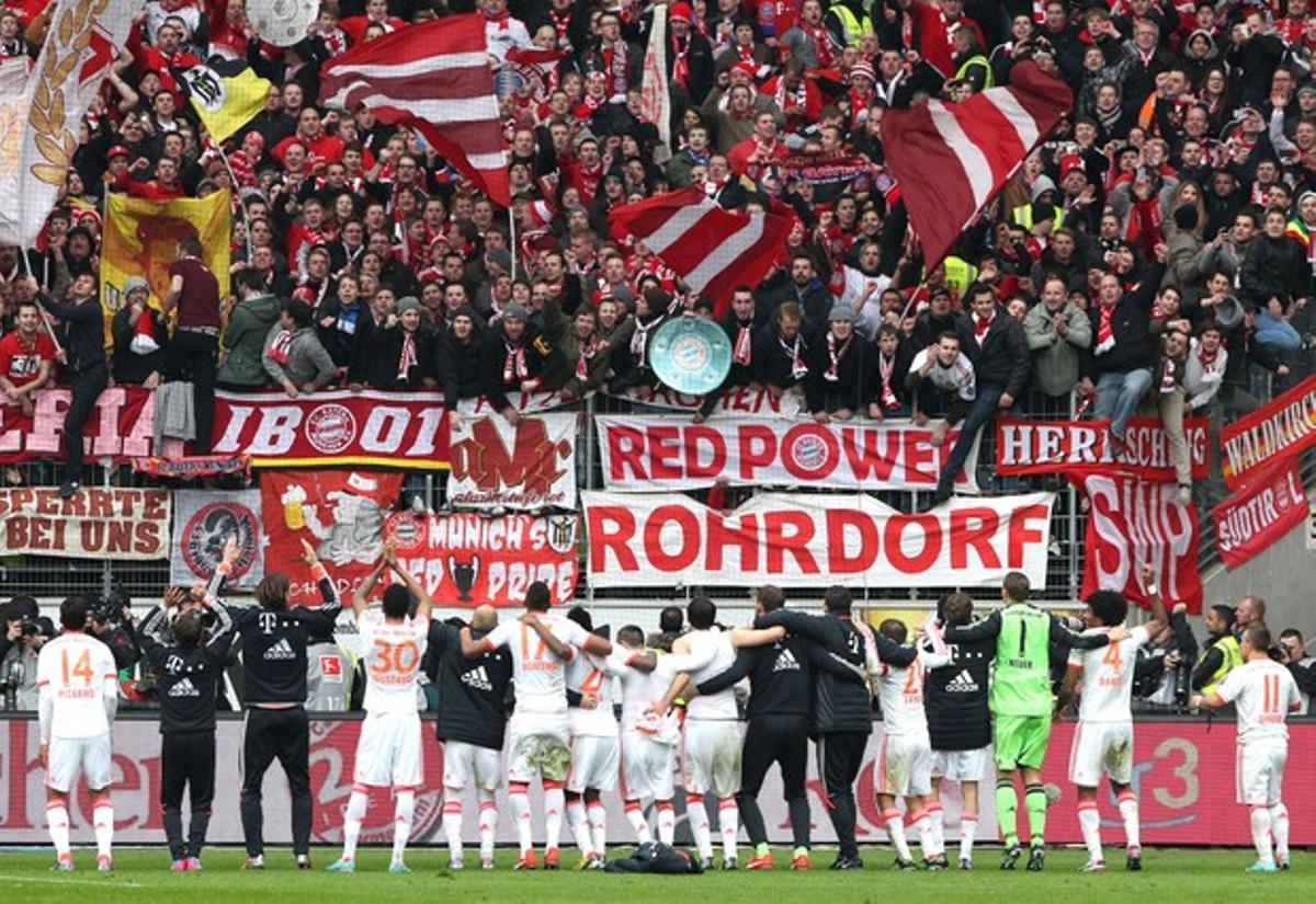 Las imágenes de la fiesta del Bayern Múnich