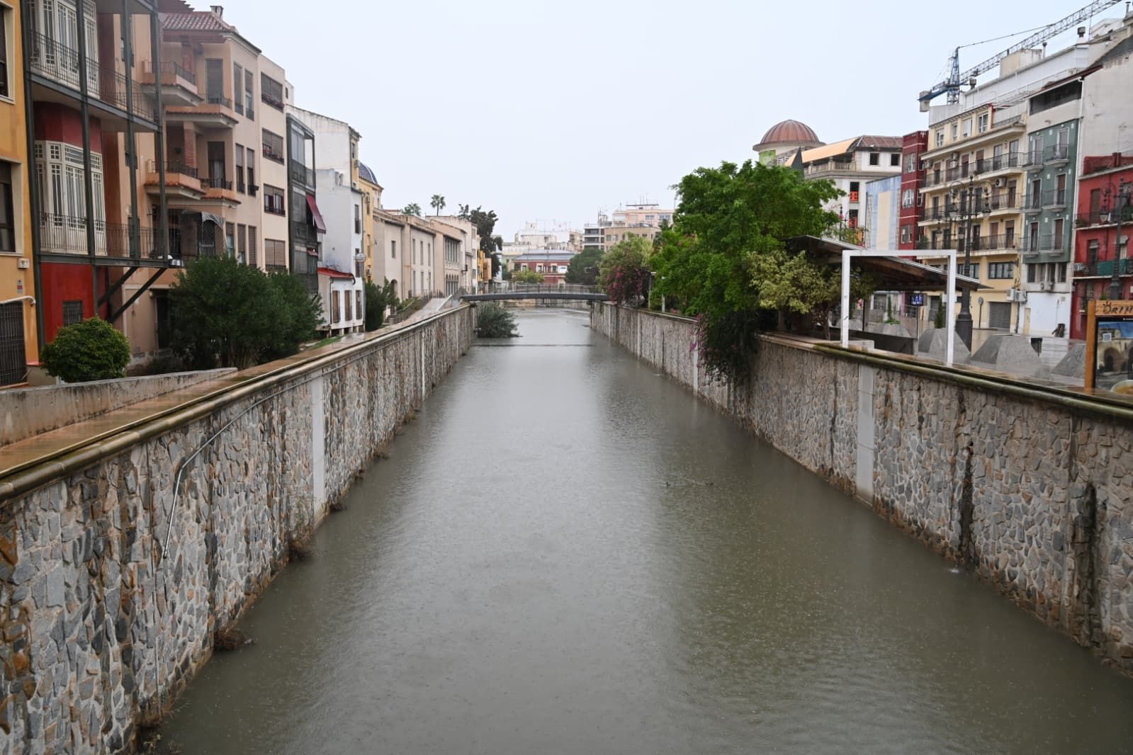 Imágenes de Orihuela durante la alerta roja por la dana Alice