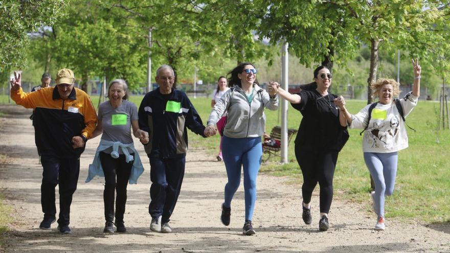 La Xunqueira de Alba se convierte  en gimnasio para cuidar el corazón