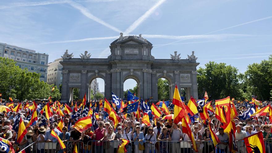 DIRECTO | El PP sale de nuevo a la calle en Madrid en protesta contra Sánchez