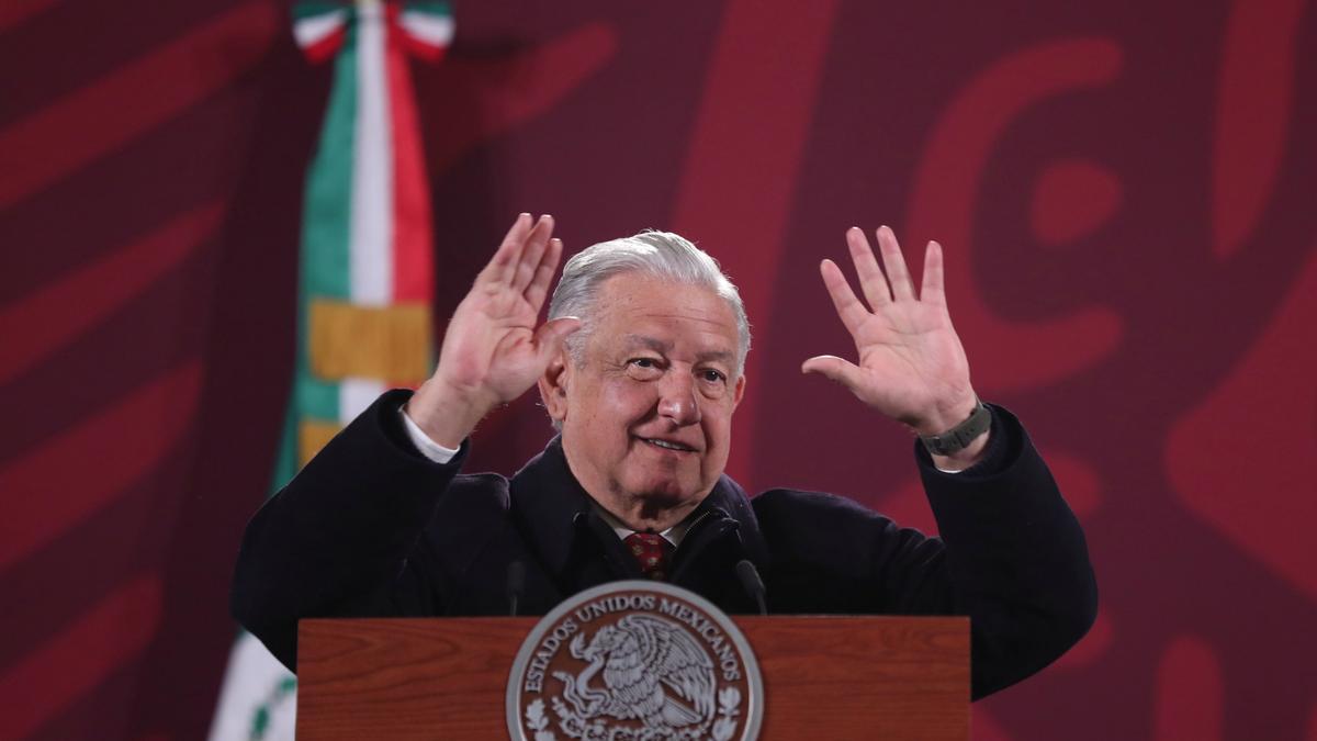 López Obrador, presidente de México.