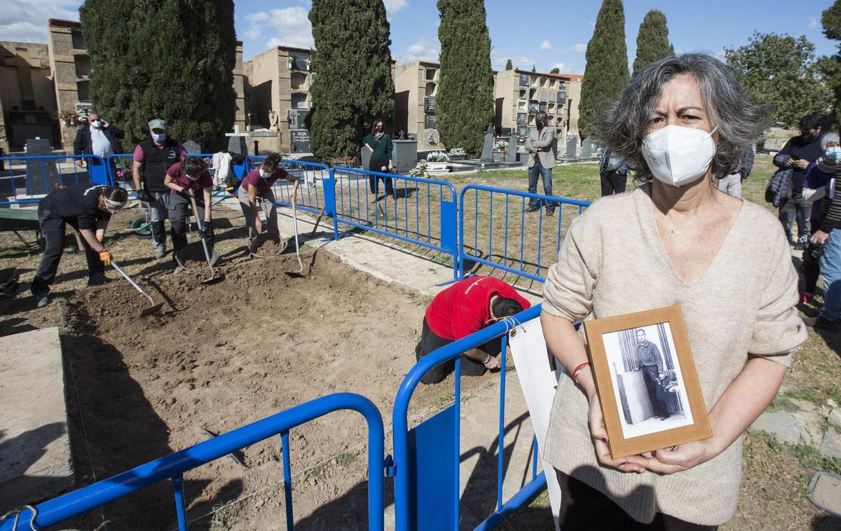 El cementerio de Alicante acoge la primera exhumación de represaliados del franquismo