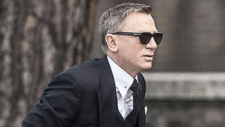 Daniel Craig, durante el rodaje de &#039;Spectre&#039;.