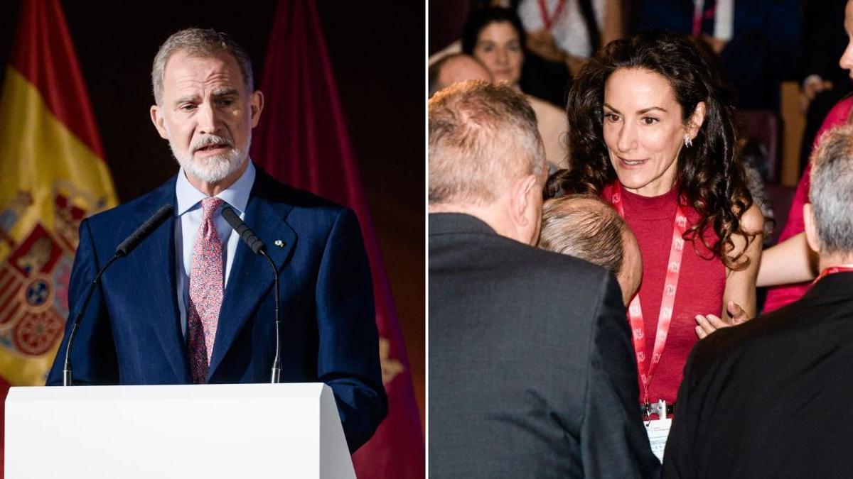 El rey Felipe VI y Telma Ortiz coinciden en el 'Diálogo Anual de Políticas 2026' del Club de Madrid