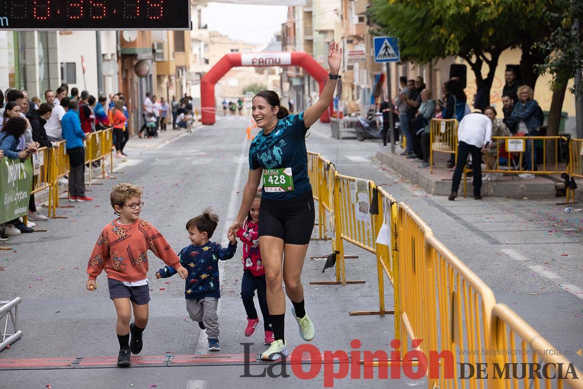 Carrera Popular Urbana y de la Mujer de Moratalla ‘La Villa, premio Marín Giménez (línea de meta)