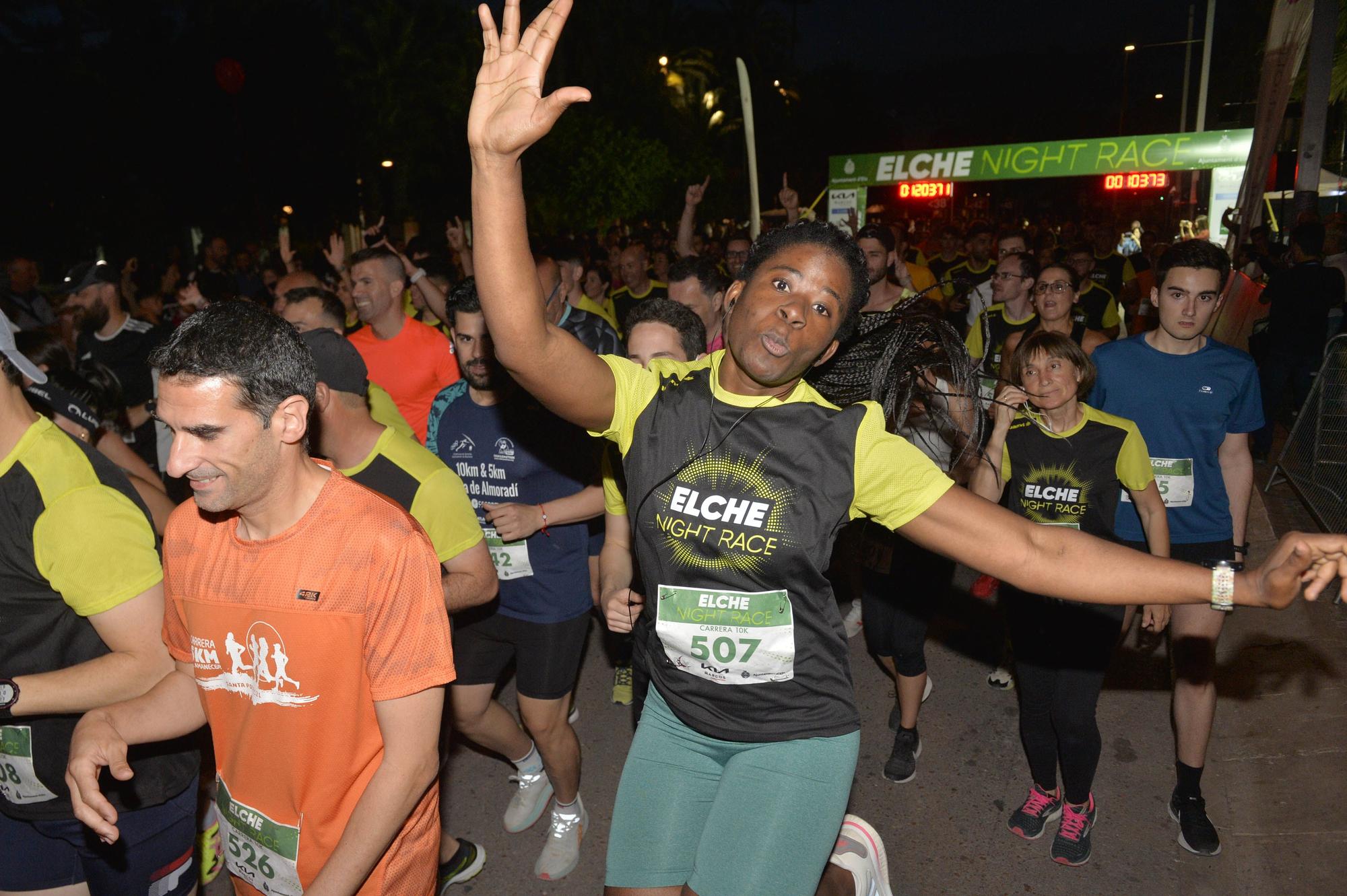 1ª edición de la Carrera nocturna  Elche Night Race