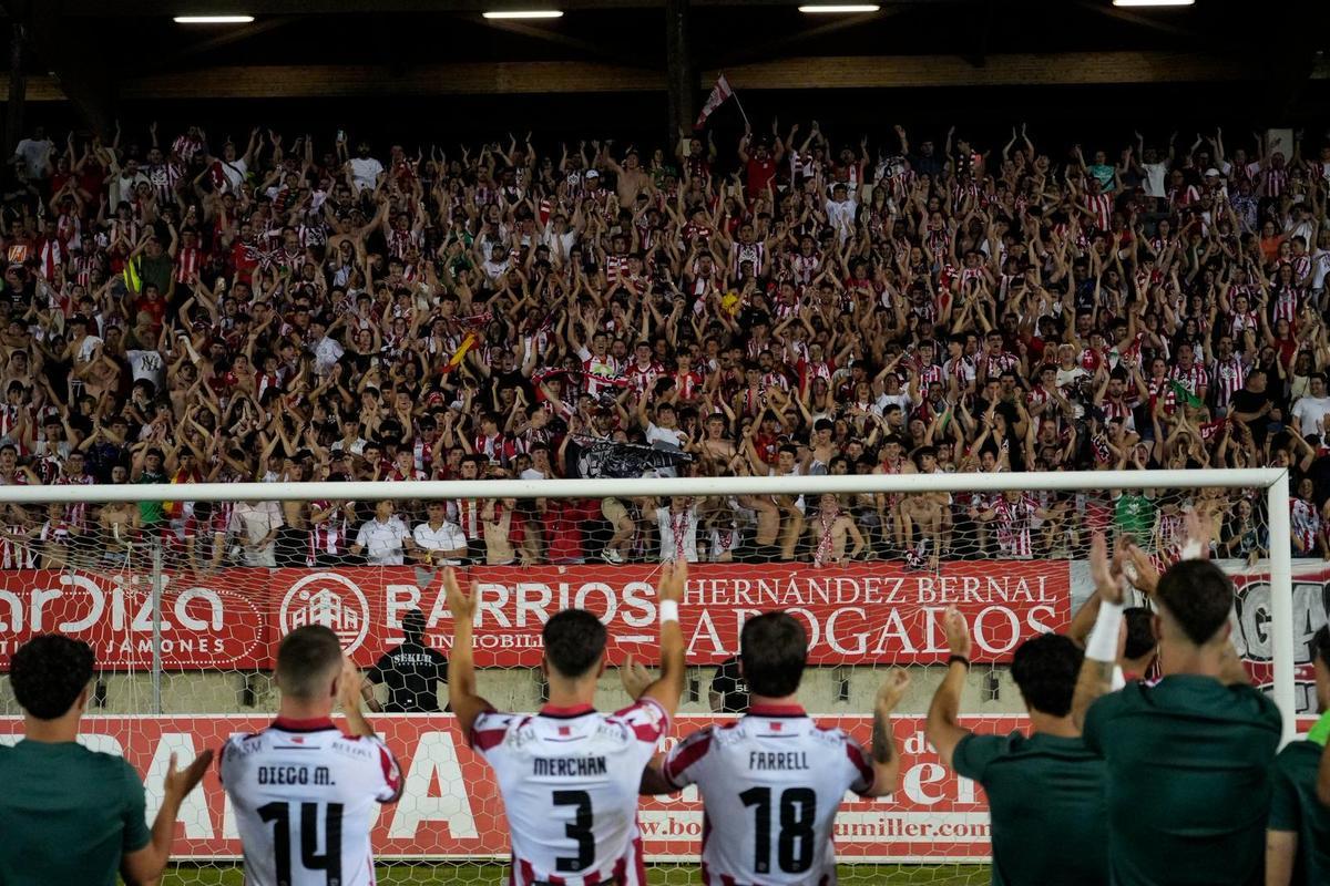 GALERÍA | Las imágenes del primer asalto de la eliminatoria entre el Zamora CF y el Sabadell