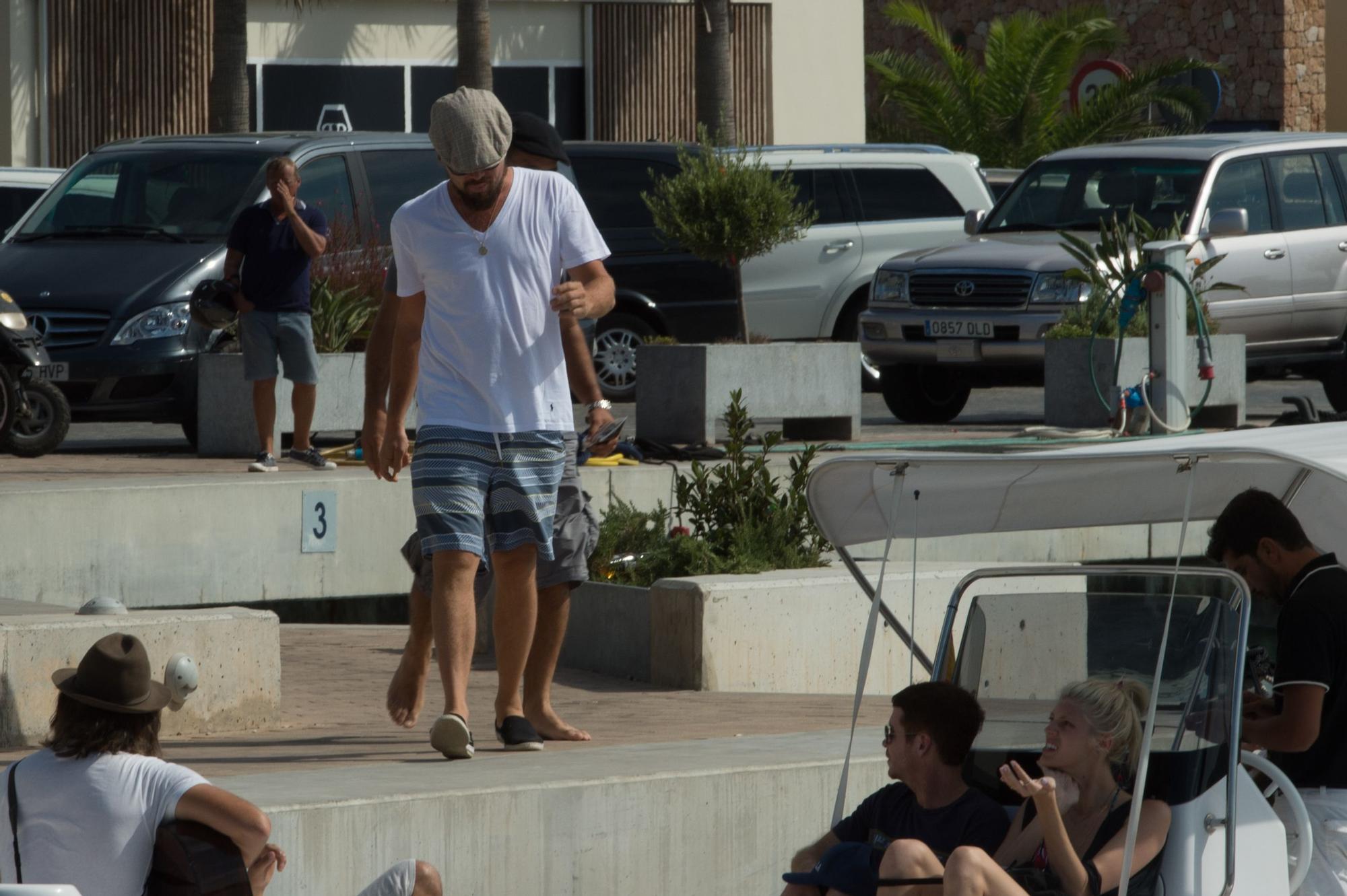 Leonardo DiCaprio en Ibiza en 2014