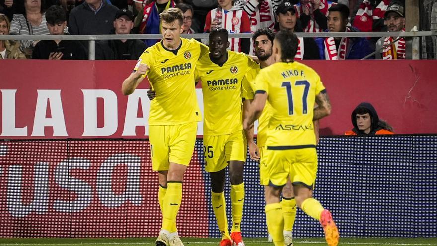La crónica | El Villarreal se viene arriba en Girona y sigue en la pelea por Europa (0-1)