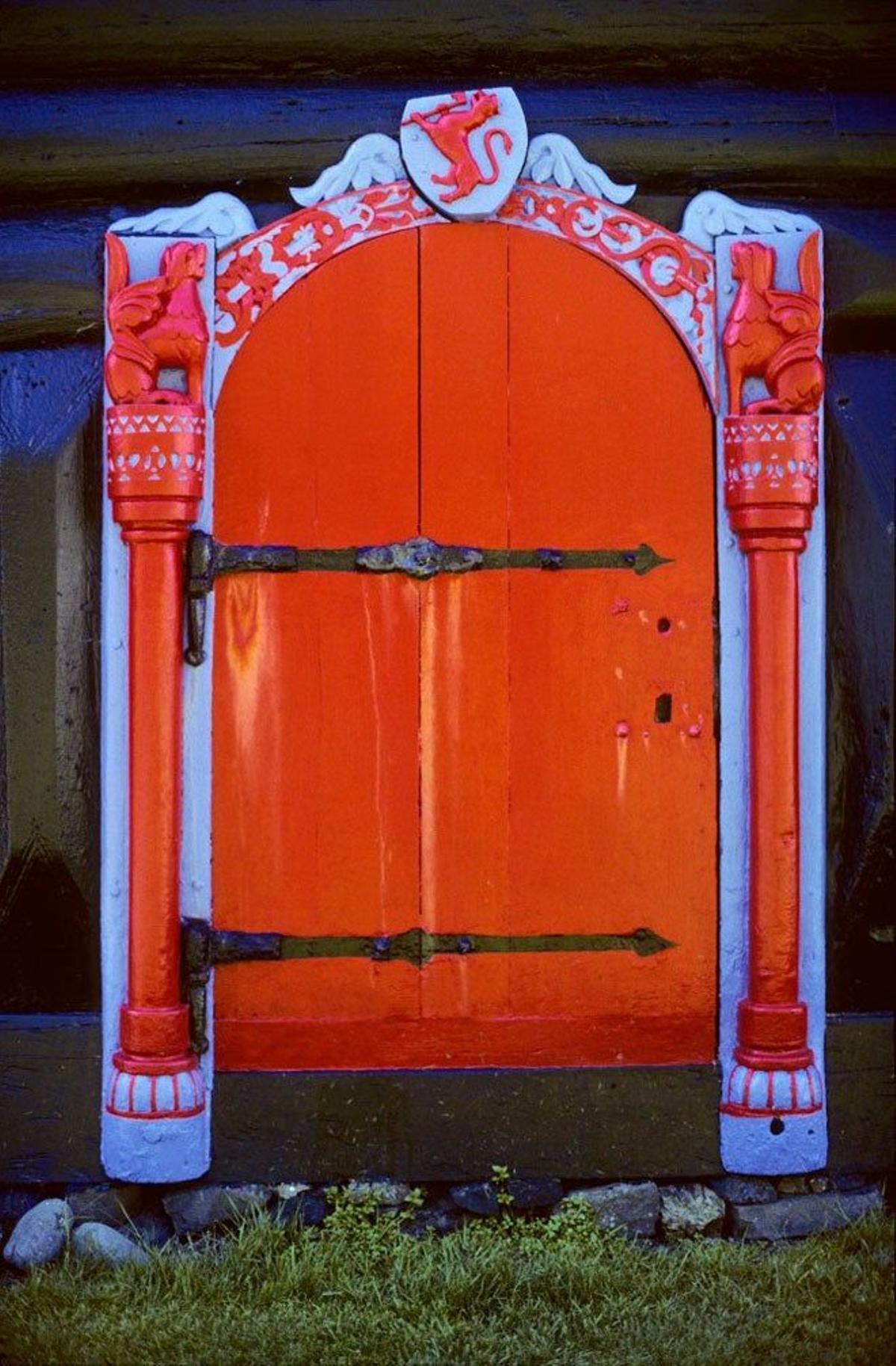 Granja de origen medieval en Kirkjubøur, en la isla Streymoy (Islas Feroe).