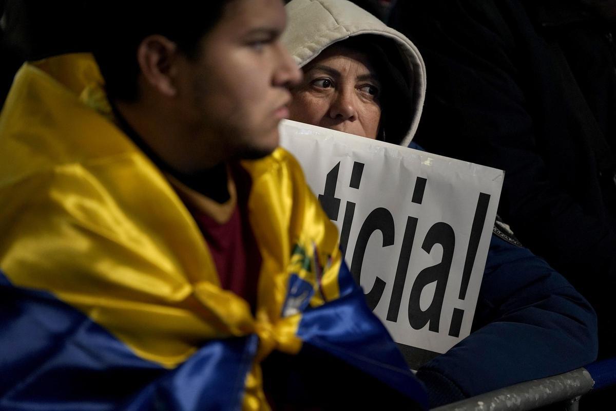 La manifestación convocada en Madrid para apoyar a Edmundo González como presidente electo de Venezuela, en imágenes