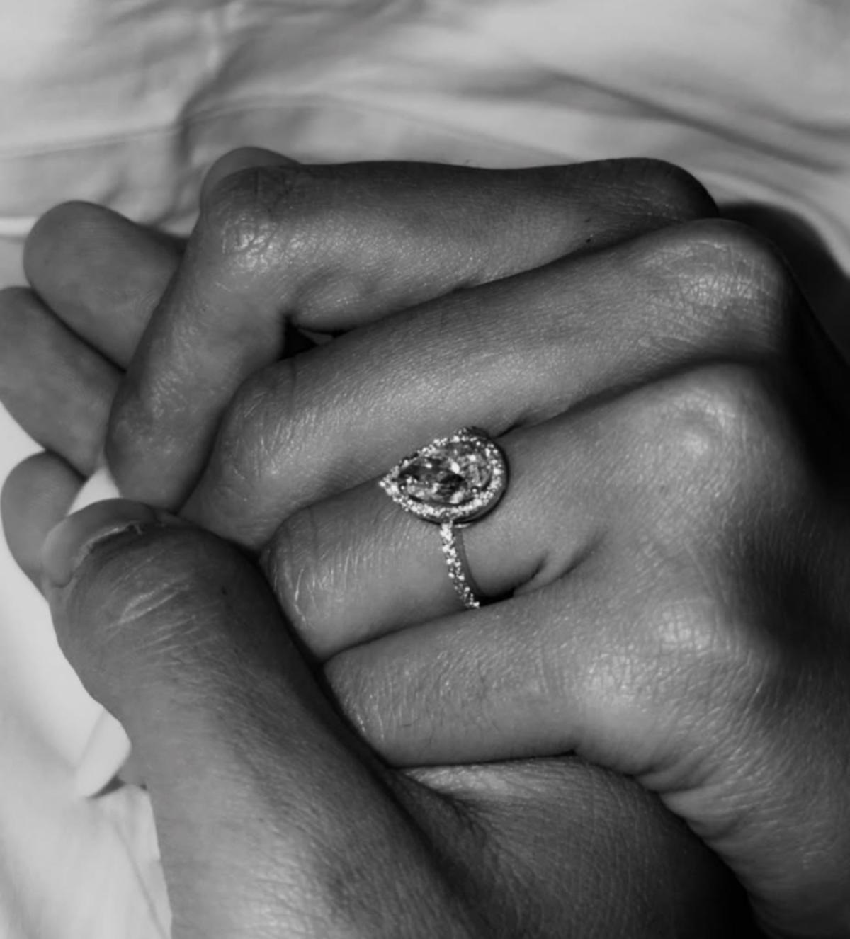 El anillo de compromiso que Pedro Porro le ha dado a María Hurtado