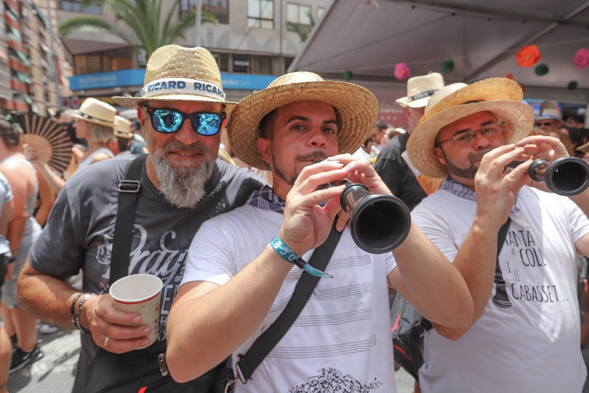 Segundo día de mascletá, pirotecnia Reyes Martí