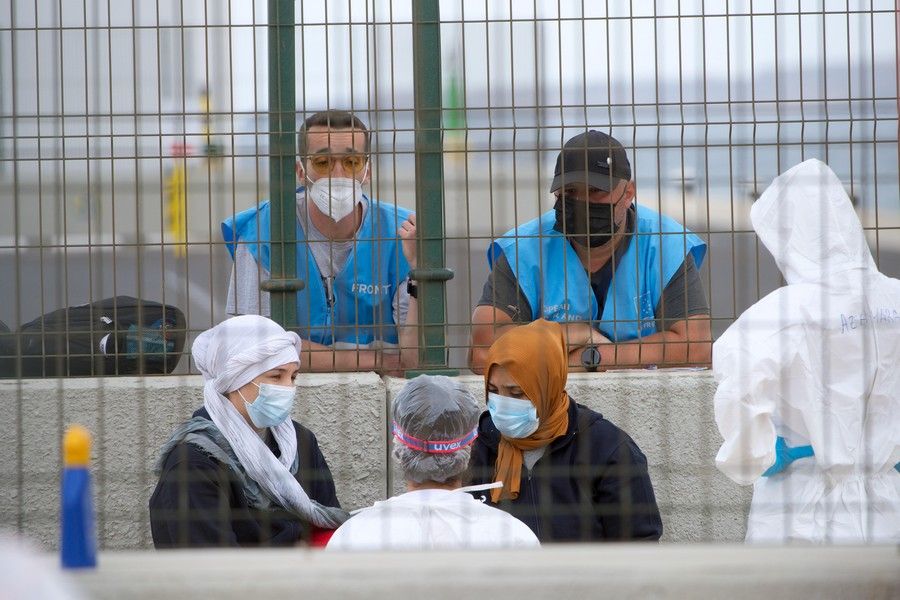 Rescatado un cayuco con 36 migrantes magrebíes al nordeste de Fuerteventura