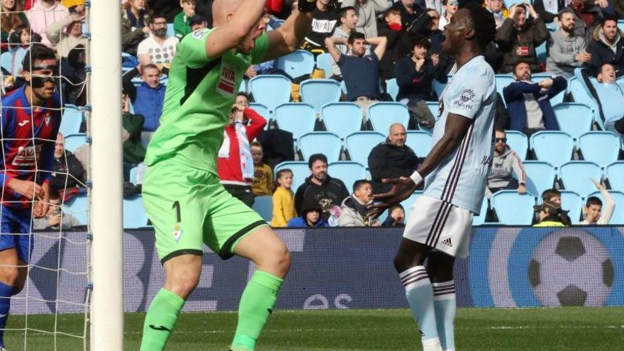 El Celta, negado ante la portería