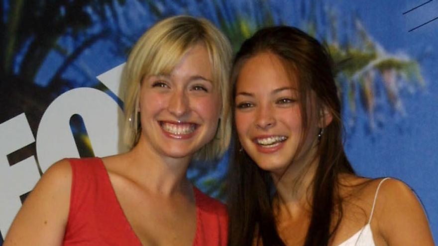 Las actrices Allison Mack y Kristin Kreuk, a las que se ha relacionado con la secta.