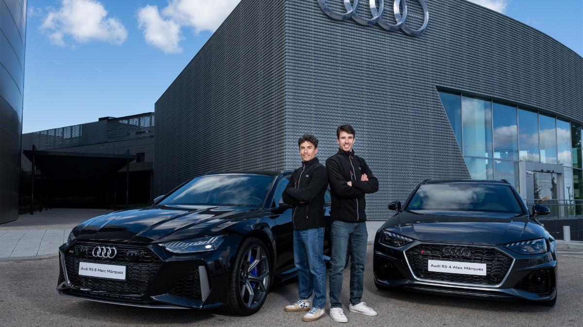 Marc y Álex Márquez se asocian con Audi