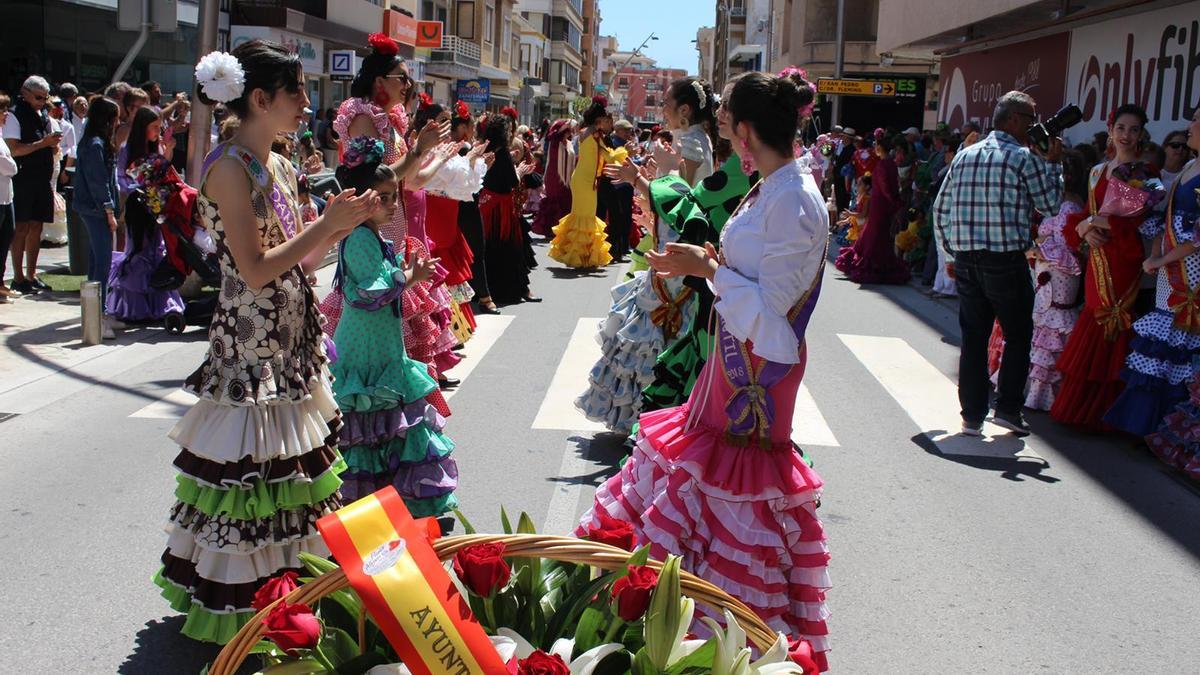 Celebración de la Feria de Sevillanas en 2019, antes de la pandemia