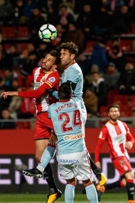 El Celta no pudo superar al Girona en Montilivi // Eddy Kelele